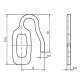 GANCINI F&W DA SALDARE PER MONTATURE METALLO - SYSTEM 3®