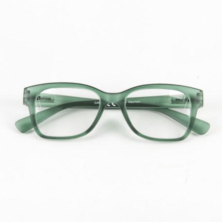 OCCHIALE DA LETTURA PLASTICA WAYFARER VERDE (RET)